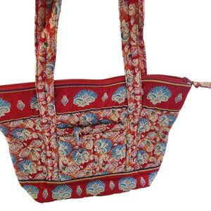 Nicole's Boutique NWOT Beachy Nautical Quilted Cotton Tote Bag